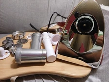 2800W Electric Meat Grinder Heavy Duty Sausage Maker Mincer Stuffer Untested