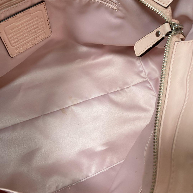 COACH Python Embossed 2 way tote Handbag, Large C… - image 12