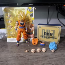SH Figuarts Dragon Ball DKO Goku Super Saiyan 2 Blue Heads Games Begins Goku