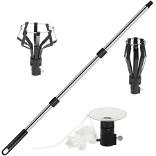 12FT Light Bulb Changer for High Ceilings and Recessed Lights, Light Bulb Pol...