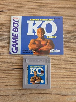Nintendo Game Boy - George Foreman's KO Boxing - Modul + Anleitung  