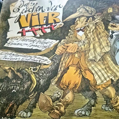 Das Zeichen der Vier   Kurt Hoffman-Oconore & Donald Bisset, ill., Krimi