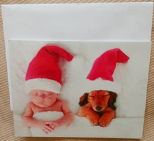 "Side By Side", (3) Leanin Tree Christmas Greeting Cards, New With (3) Envelopes