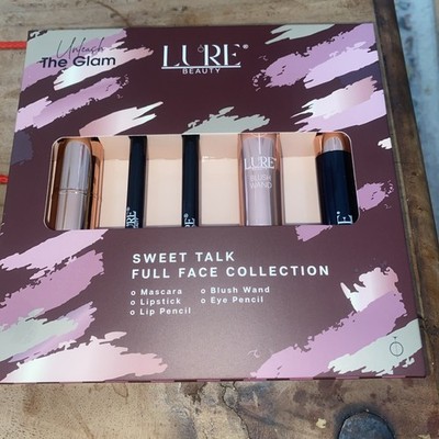 Brandneu LURE Beauty Sweet Talk Full Face Kollektion - 5-teiliges Make-up Geschenkset