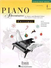 Piano Adventures - Christmas Book - Level 4 by Nancy and Randall Faber HL0042..
