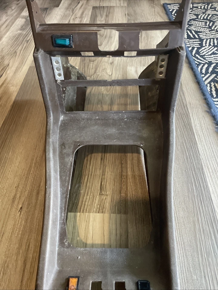 77-85 Porsche 924 944 Front Center Console Surround Cover Trim Black Foto 3 de 4