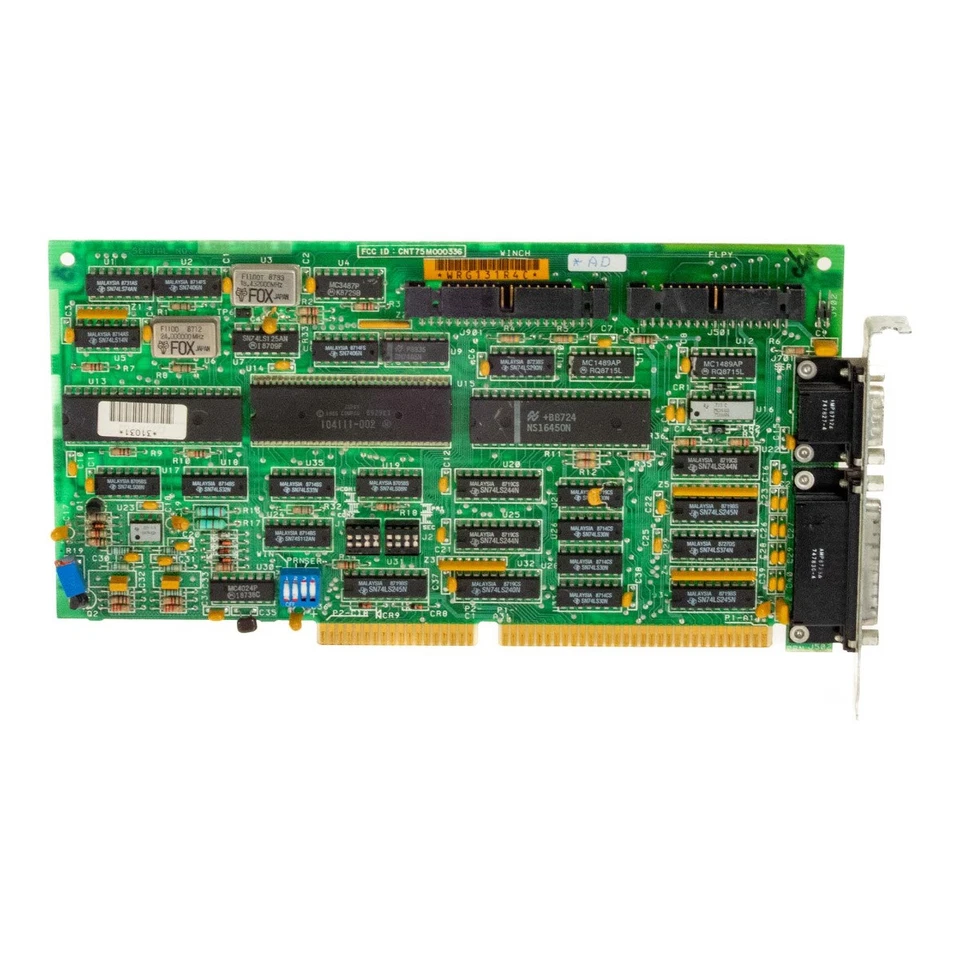 COMPAQ 000337-000 CNT75M000336 MULTI I/O IDE FDD COM LPT ISA Scheda - Immagine 2 di 3