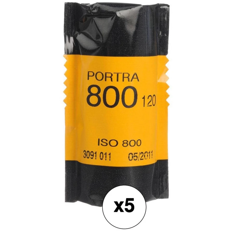 Kodak 812 7946 Professional Portra 800 Color Negative Film 120 (ISO 800) 5 Ro... - Image 2 of 2