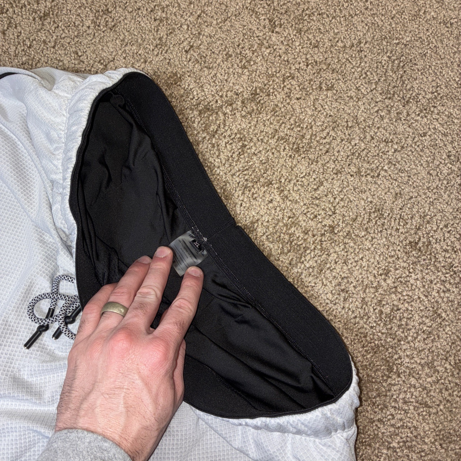 Three Nails Athletic Compression Lined Shorts Men… - image 3