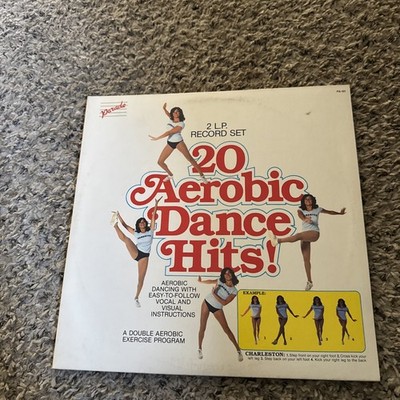 MARCY MUIR   20 AEROBIC DANCE HITS! - PA-101 VINYL 2xLP BLACK - VG+ - A23