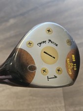 Tony Penna 4 Wood Persimmon Driver Oil Hardened Steel Shafted RH Club