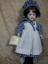 Wendy Lawton Porcelain Doll Laura Ingalls  Childhood Classics 1985  #32 /250 14"