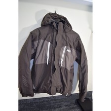 Helly Hansen Tech Hooded Winter Ski Parka Insulated Jacket Brown MENS S