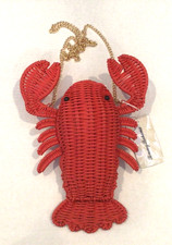 VIRAL Tommy Bahama Wicker Lobster Crossbody Bag NWT