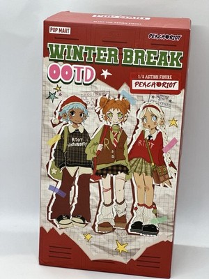 Pop Mart Peach Riot Winter Break OOTD Series Frankie 1/8 Action