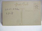 1910 PATRIOTIC POSTCARD GREETINGS FOR WASHINGTON'S BIRTHDAY, PORTRAIT & HATCHET — photo 2