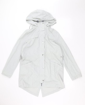 TU Damen blau Parka Mantel Größe 10