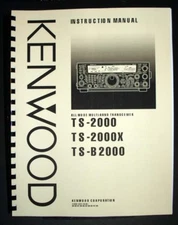 KENWOOD TS-2000 TS-2000X TS-B2000 Manual