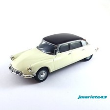Citroën DS 19 1957 white/black 1:43