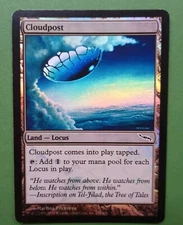 Magic the Gathering MTG Mirrodin  FOIL CLOUDPOST  LP/EX C  2003 Nice
