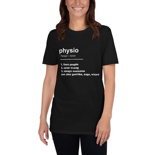 T-Shirt Gift Physiotherapist Job 