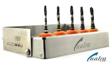 Dental Implant Black Titanium Coated Drills Kit External Irrigation NATRA