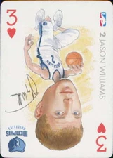 2004-05 All Pro Playing Cards #3 Jason Williams Memphis Grizzlies