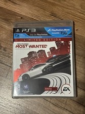 PS3 Need for Speed: Most Wanted  Limited Edition (Sony PlayStation 3, 2012) CIB