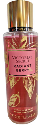 VICTORIA'S SECRET RADIANT BERRY BODY MIST 8.4 FL OZ LIMITED EDITION NEW!