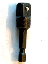 Snap-on Tools USA NEW 3/8" Drive 2" Long  1/4" Hex-to-3/8" Square Adapter AB3042