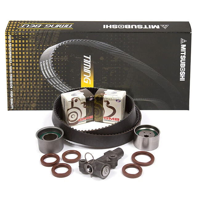 Timing Belt Kit Fit Mitsubishi 3000GT Diamante Stealth Dodge TURBO 3.0 DOHC 6G72 - Image 2 of 4