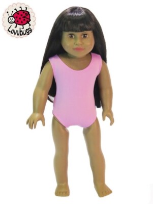 SALE Mila Bk/Br Girl 18 inch Doll Same Qual+Size as AG **ANO LOVVBUGG DEAL!