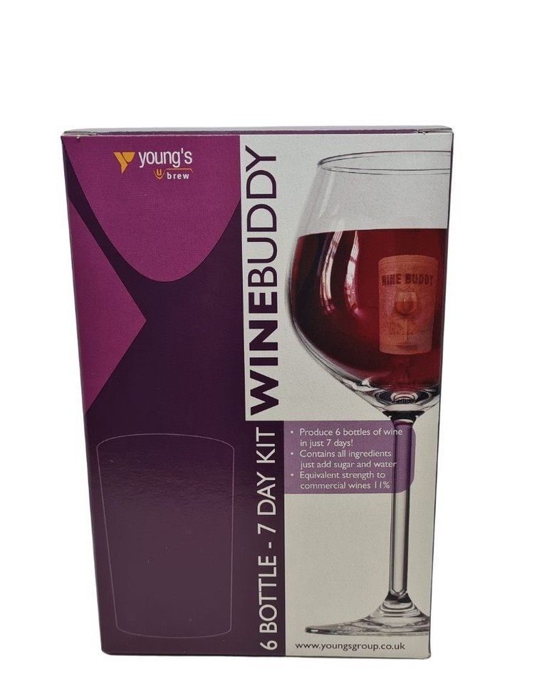 YOUNGS WineBuddy Kit Ricarica Vino Zinfandel Bianco Giovani - Foto 8