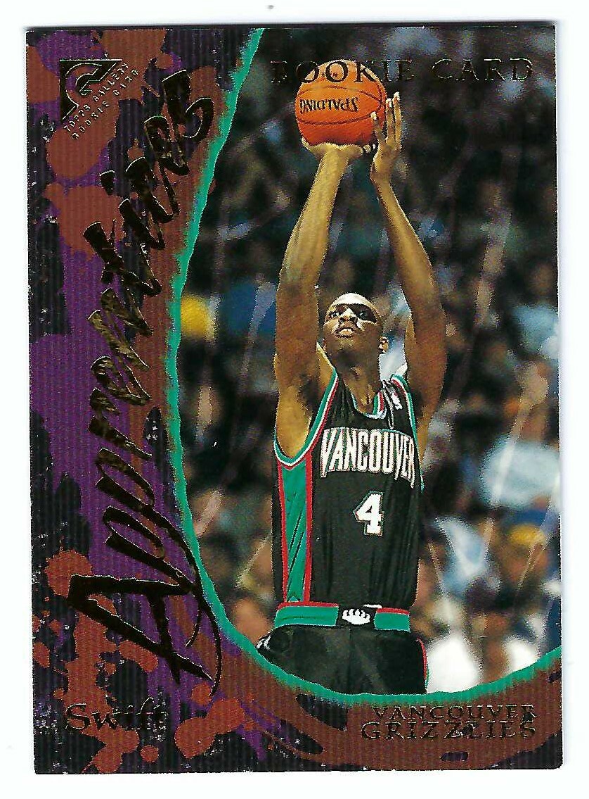2000-01 Topps Gallery Stromile Swift RC #/999 Memphis Grizzlies LSU