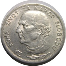 Elfe Slowakei 5 Korun 1939 Kreuz 2. Weltkrieg