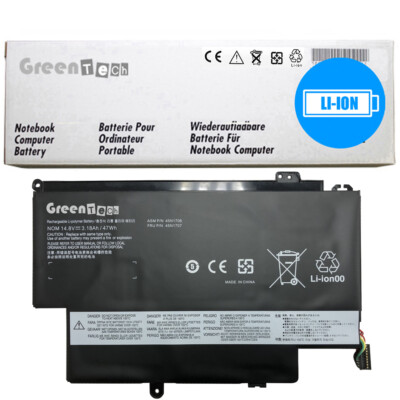 GREENTECH 45N1706 BATTERY FOR THINKPAD S1 YOGA 47WHR 45N1707 45N1705 45N1704