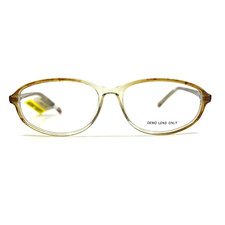 WP7016 BR Eyeglasses Frames Brown Clear oval Full Rim opticals 51-16-135