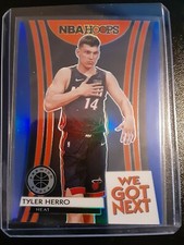 2019-20 NBA Hoops Premium Stock We Got Next Rookie Blue Prizm #8 - Tyler Herro