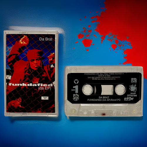 •DA BRAT ~ FUNKDAFIED (DA EP)• ~1994 OG VERSION~ (CASSETTE TAPE) - Picture 2 of 6