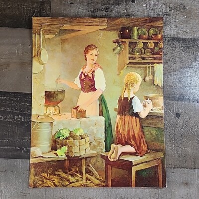 Little Helper By Kassel Winde Fine Prints Litho USA  14x11 A1 No. 161