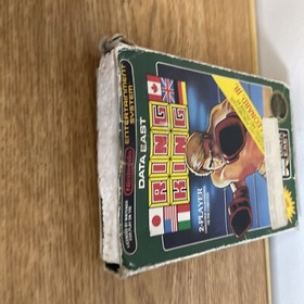 BOX ONLY - NINTENDO NES - Ring King