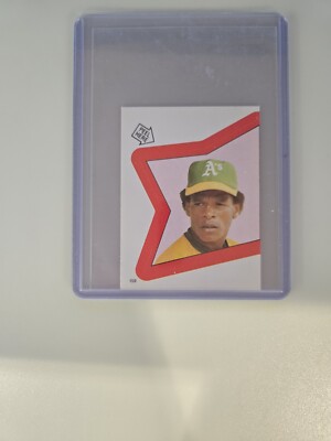 1983 Topps Stickers #159 Rickey Henderson Athletics 8547 | eBay