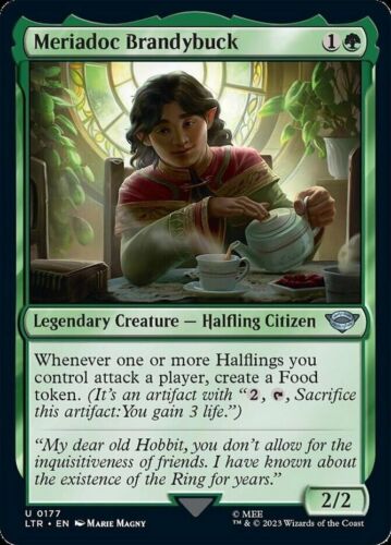 x1 Meriadoc Brandybuck - Lord of the Rings - NM - MTG