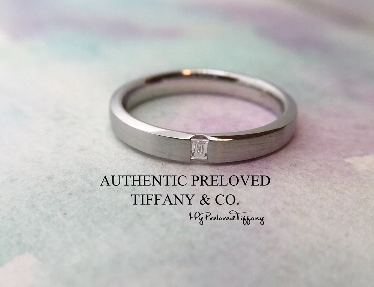 Tiffany baguette shop ring