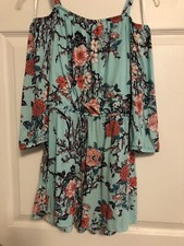 Amy Byer Girls Size L Off Shoulder Romper w/ ...