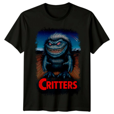 Critters (1986) Movie Poster Inspired T-Shirt Retro 80s Tee