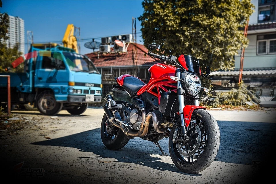 ДЛЯ DUCATI MONSTER 821 1200S ЛОБОВОЕ СТЕКЛО ИЗМЕРИТЕЛЬ КОЗЫРЬКА ОБТЕКАТЕЛЬ 2014-2020 - Изображение 4 из 4