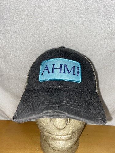 Vintage AHM Established 1965 Mesh Snapback Baseball Cap Trucker Hat Lid