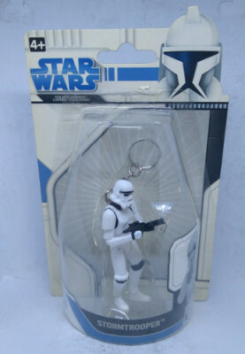 Star Wars Key Chain - Stormtrooper - MIB - 8cm/3.5'' - 2008 Simba Toys (Germany)