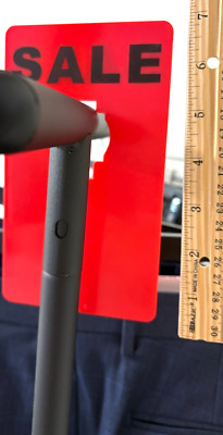  SET OF 4   RED CLEARANCE SALE SIZE DIVIDERS MARKERS ROUND SQUARE CLOTHING RACK